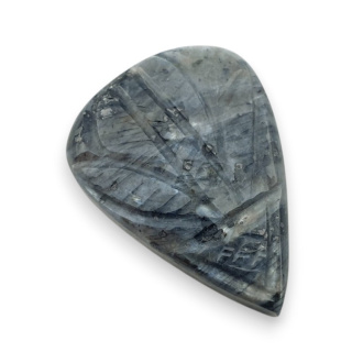 Larvikite carved cabochon 30x22 mm no 14