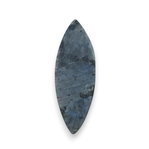 Larvikite carved cabochon 36x12 mm no 77 Larvikite carved cabochon 36x12 mm no 77