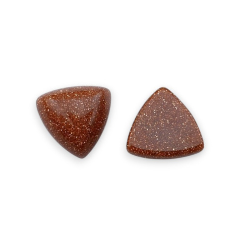 Sandstone cabochon trillion 10x10 mm 1 pc Sandstone cabochon trillion 10x10 mm 1 pc