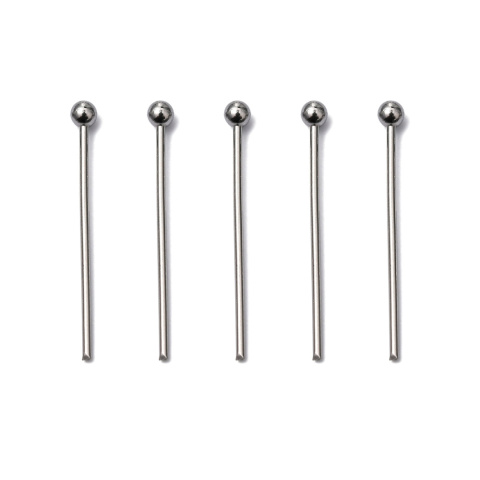 Pins with ball stainless steel 20x0.7 mm 20 pcs