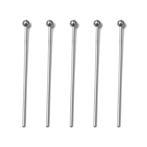 Pins with ball stainless steel 40x0.7 mm 20 pcs Pins with ball stainless steel 40x0.7 mm 20 pcs