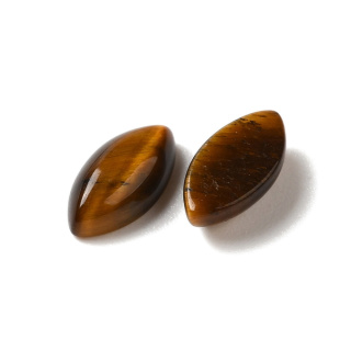 Tiger's eye cabochon horse eye 8x4 mm 1 pc