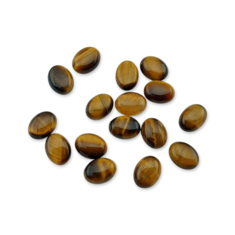 Tiger eye cabochon 8x6 mm 1 pc Tiger eye cabochon 8x6 mm 1 pc