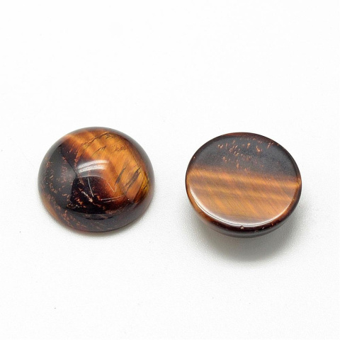 Tiger eye cabochon fi 6 mm 1 pc Tiger eye cabochon fi 6 mm 1 pc