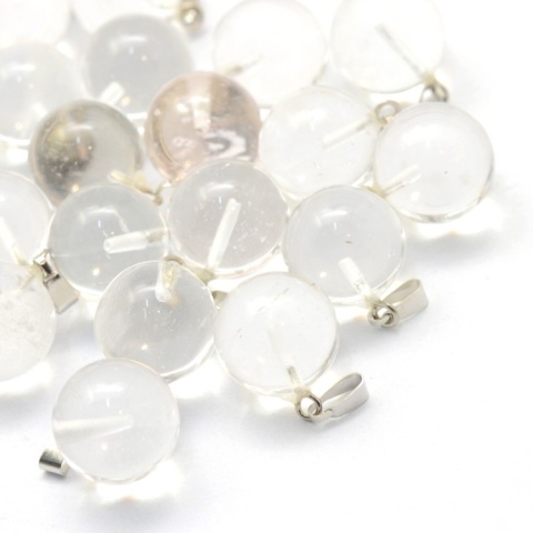 Glass ball pendant 14-15 mm 1 pc