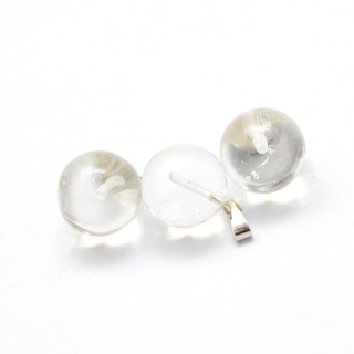 Glass ball pendant 14-15 mm 1 pc