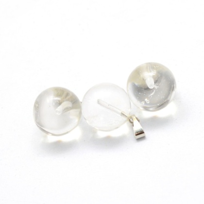 Glass ball pendant 14-15 mm 1 pc