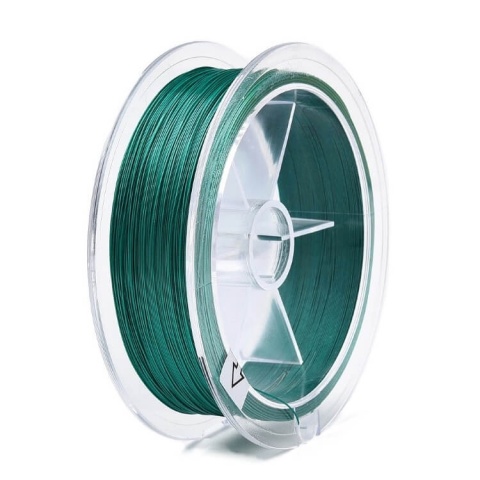 Japanese round nylon coated steel wire 0.4 mm 2 m green Japanese round nylon coated steel wire 0.4 mm 2 m green