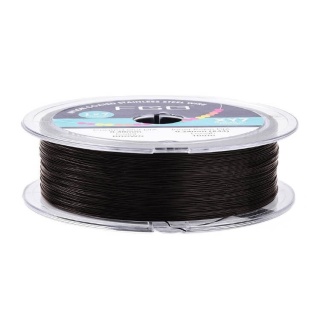 Japanese round nylon coated steel wire 0.4 mm 2 m brown