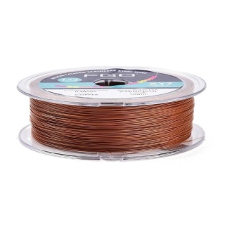 Japanese round nylon coated steel wire 0.4 mm 2 m copper color
