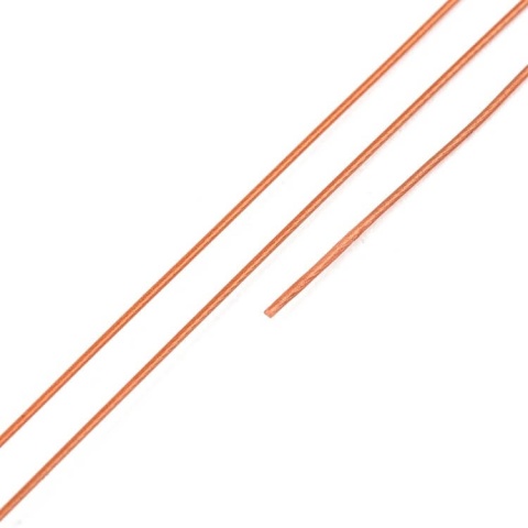 Japanese round nylon coated steel wire 0.4 mm 2 m copper color Japanese round nylon coated steel wire 0.4 mm 2 m copper color