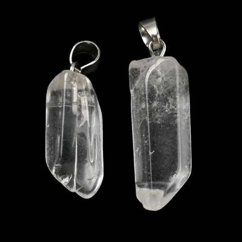 Quartz icicle pendant 24-48 mm 1 pc Quartz icicle pendant 24-48 mm 1 pc