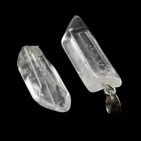 Quartz icicle pendant 24-48 mm 1 pc Quartz icicle pendant 24-48 mm 1 pc