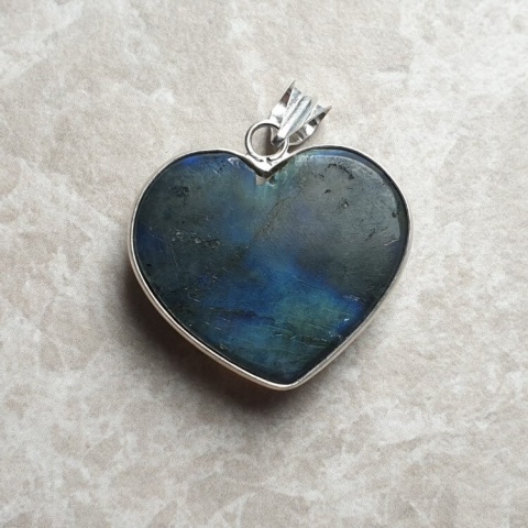 Labradorite pendant 29x24 mm no 996 Labradorite pendant 29x24 mm no 996
