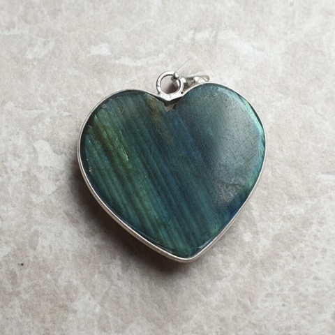 Labradorite pendant 32x30 mm no A14 Labradorite pendant 32x30 mm no A14