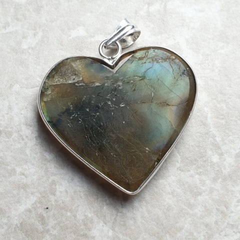Labradorite pendant 35x32 mm no A1 Labradorite pendant 35x32 mm no A1