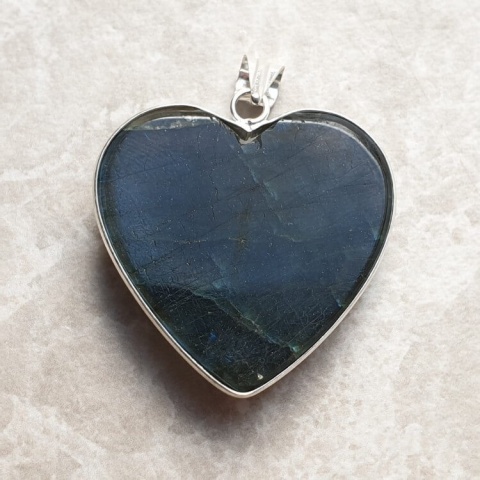 Labradorite pendant 35x33 mm no 958 Labradorite pendant 35x33 mm no 958
