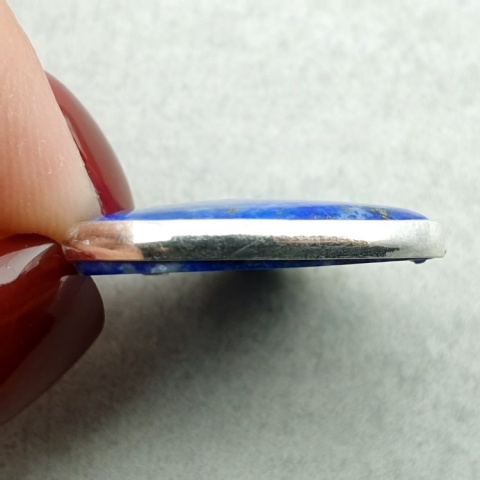 Lapis lazuli pendant 24x21 mm no 204 Lapis lazuli pendant 24x21 mm no 204