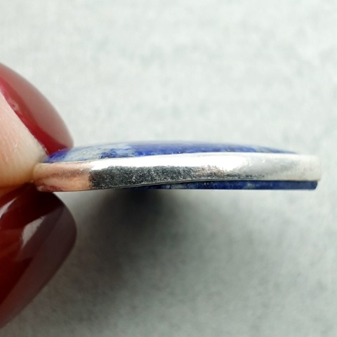 Lapis lazuli pendant 26x23 mm no 161 Lapis lazuli pendant 26x23 mm no 161