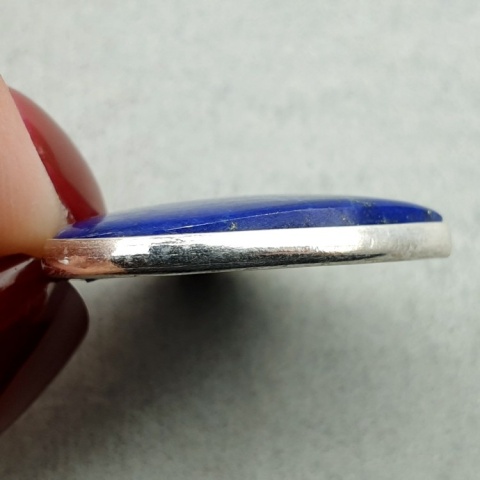 Lapis lazuli pendant 26x23 mm no 182 Lapis lazuli pendant 26x23 mm no 182