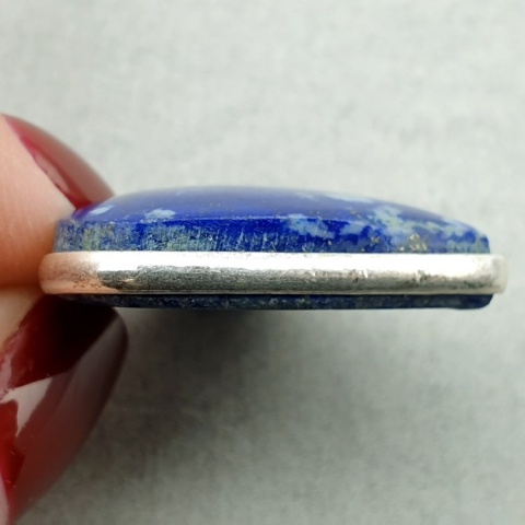 Lapis lazuli pendant 26x25 mm no 199 Lapis lazuli pendant 26x25 mm no 199