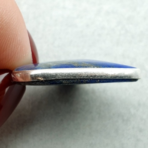 Lapis lazuli pendant 27x24 mm no 197 Lapis lazuli pendant 27x24 mm no 197