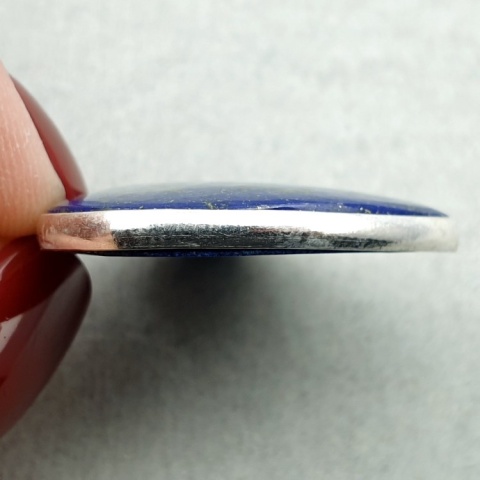 Lapis lazuli pendant 28x26 mm no 155 Lapis lazuli pendant 28x26 mm no 155