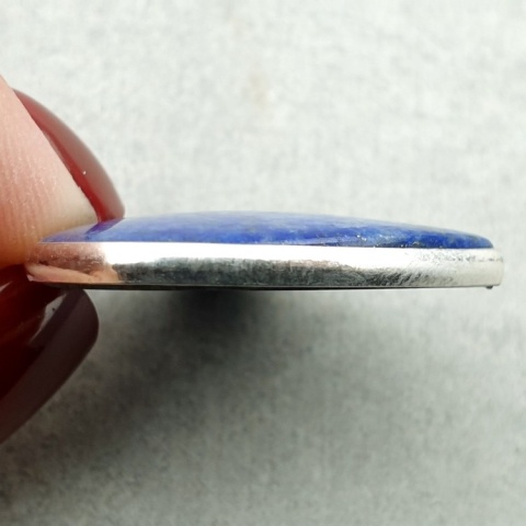 Lapis lazuli pendant 30x26 mm no 124 Lapis lazuli pendant 30x26 mm no 124
