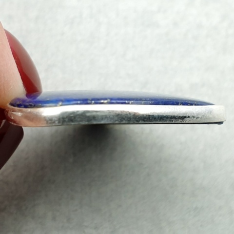 Lapis lazuli pendant 32x26 mm no 115 Lapis lazuli pendant 32x26 mm no 115