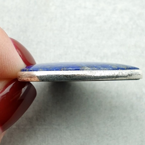 Lapis lazuli pendant 32x30 mm no 142 Lapis lazuli pendant 32x30 mm no 142
