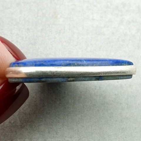 Lapis lazuli pendant 34x32 mm no 123 Lapis lazuli pendant 34x32 mm no 123