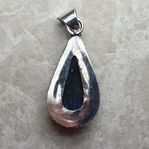 Labradorite pendant 19x16 mm no A139 Labradorite pendant 19x16 mm no A139