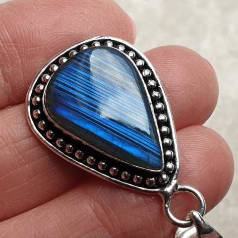 Labradorite pendant 22x16 mm no A150 Labradorite pendant 22x16 mm no A150