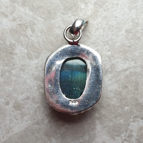 Labradorite pendant 22x16 mm no A155 Labradorite pendant 22x16 mm no A155