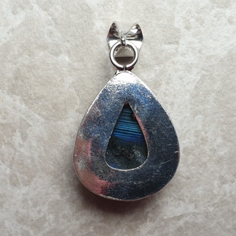 Labradorite pendant 22x17 mm no A205 Labradorite pendant 22x17 mm no A205