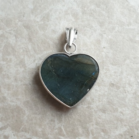 Labradorite pendant 22x20 mm no A55 Labradorite pendant 22x20 mm no A55