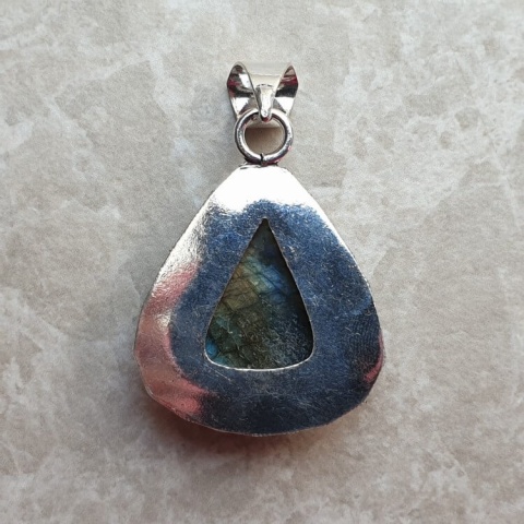 Labradorite pendant 23x21 mm no A192 Labradorite pendant 23x21 mm no A192