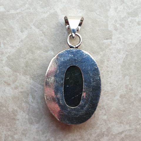 Labradorite pendant 24x17 mm no A189 Labradorite pendant 24x17 mm no A189
