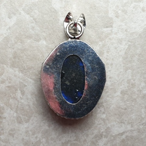 Labradorite pendant 25x18 mm no A146 Labradorite pendant 25x18 mm no A146