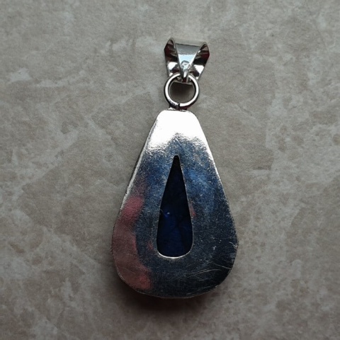 Labradorite pendant 26x15 mm no A208 Labradorite pendant 26x15 mm no A208