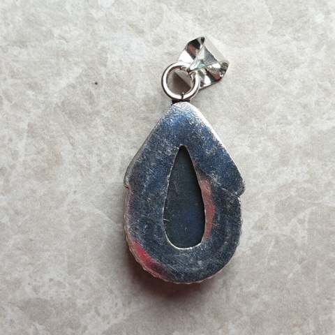 Labradorite pendant 26x16 mm no A115 Labradorite pendant 26x16 mm no A115
