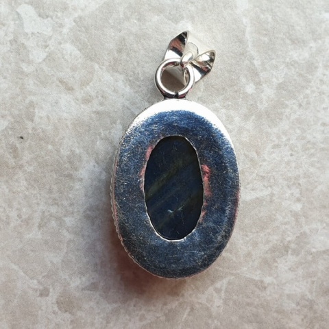 Labradorite pendant 26x18 mm no A244 Labradorite pendant 26x18 mm no A244