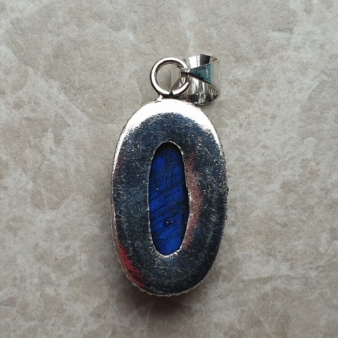 Labradorite pendant 27x15 mm no A105 Labradorite pendant 27x15 mm no A105