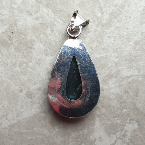 Labradorite pendant 27x16 mm no A148 Labradorite pendant 27x16 mm no A148