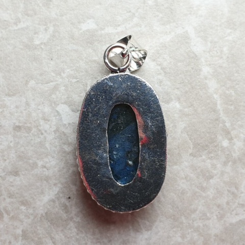 Labradorite pendant 27x17 mm no A123 Labradorite pendant 27x17 mm no A123