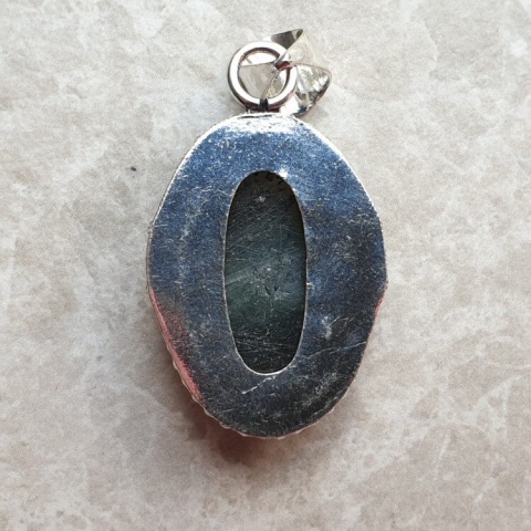 Labradorite pendant 27x17 mm no A236 Labradorite pendant 27x17 mm no A236