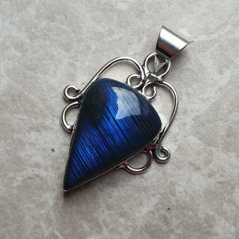 Labradorite pendant 27x19 mm no A113 Labradorite pendant 27x19 mm no A113