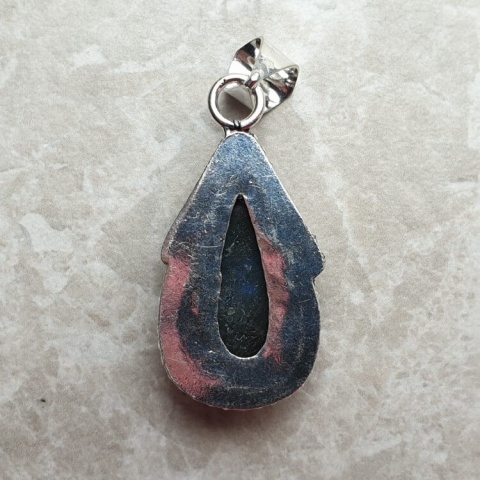 Labradorite pendant 28x15 mm no A200 Labradorite pendant 28x15 mm no A200