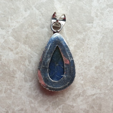 Labradorite pendant 28x18 mm no A175 Labradorite pendant 28x18 mm no A175