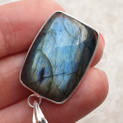 Labradorite pendant 28x20 mm no A272 Labradorite pendant 28x20 mm no A272